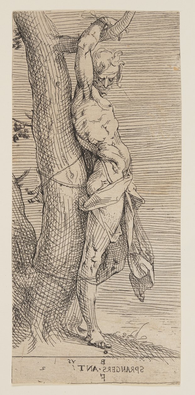 Svatý Sebastian od Bartholomaeus Spranger
