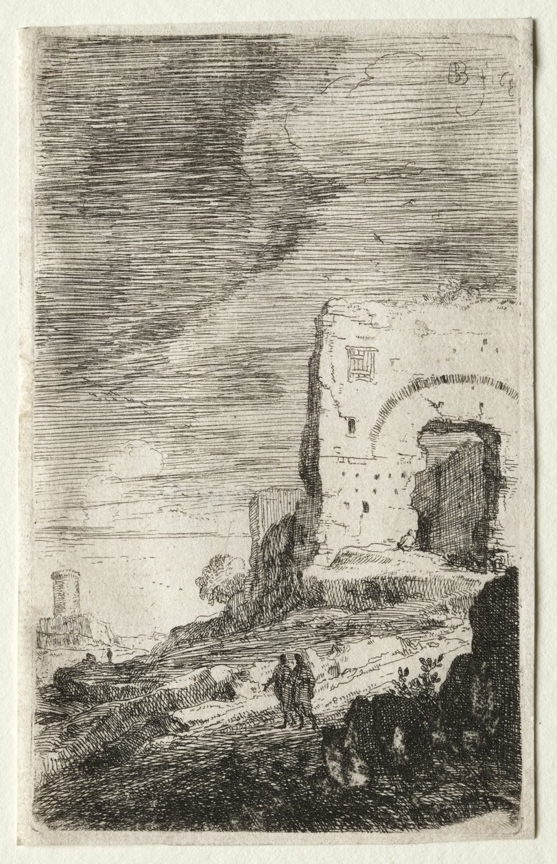 Lázně Caracalla od Bartholomeus Breenberg
