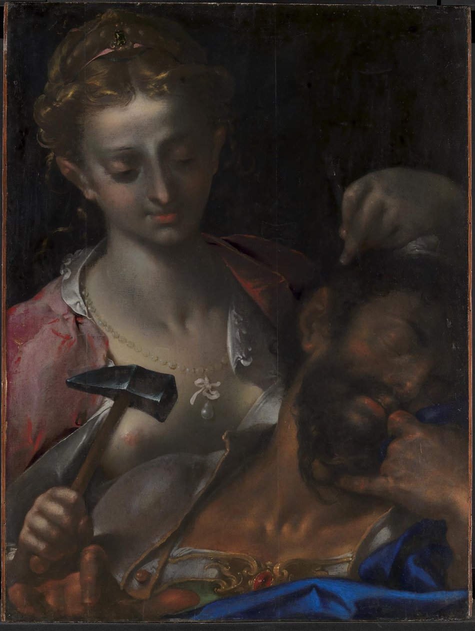 Jael zabije Siseru od Bartholomeus Spranger