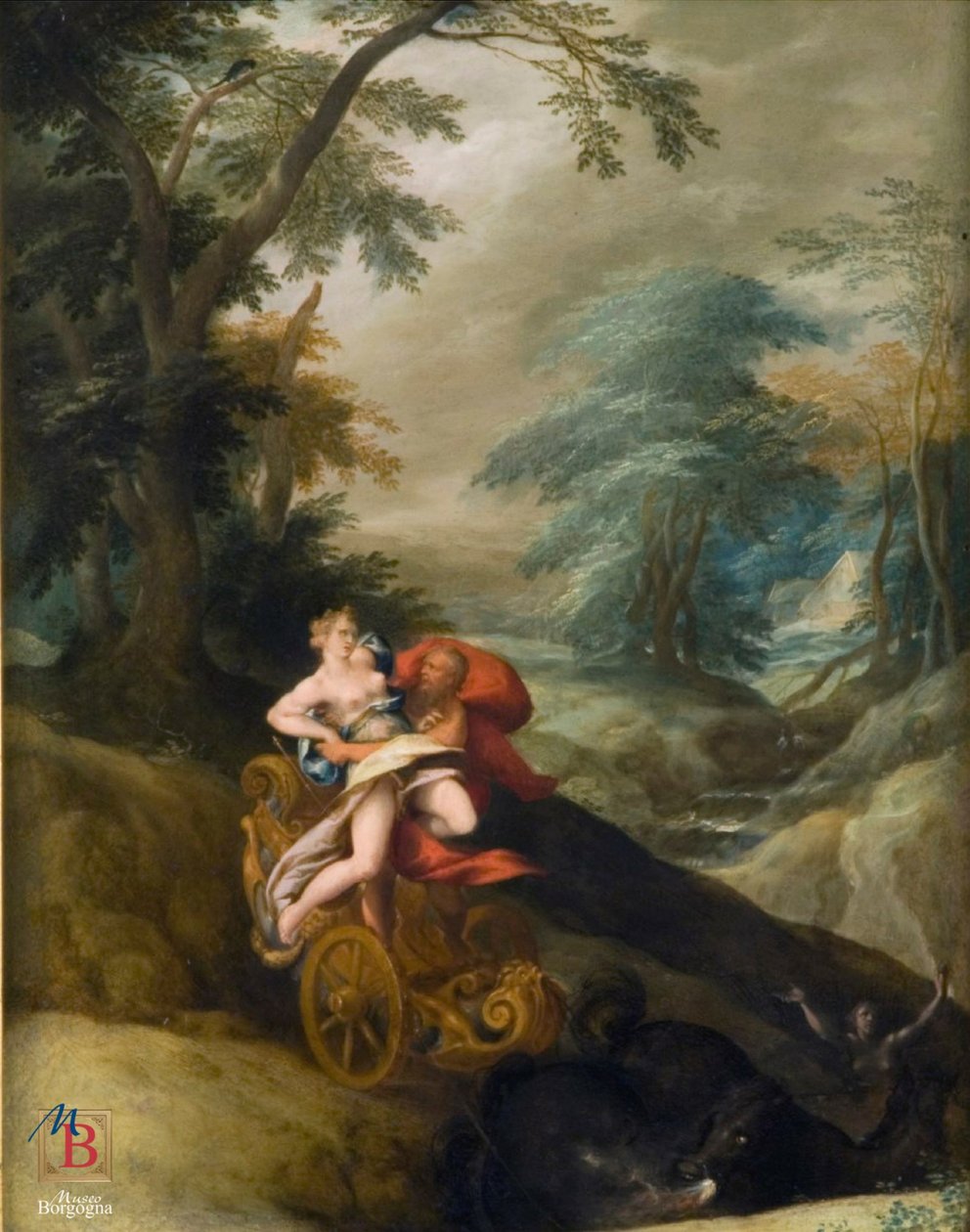 Znásilnění Persefony od Bartholomeus Spranger