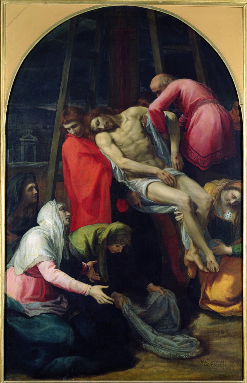Sestup z kříže, 1595 od Bartolomé Carducho