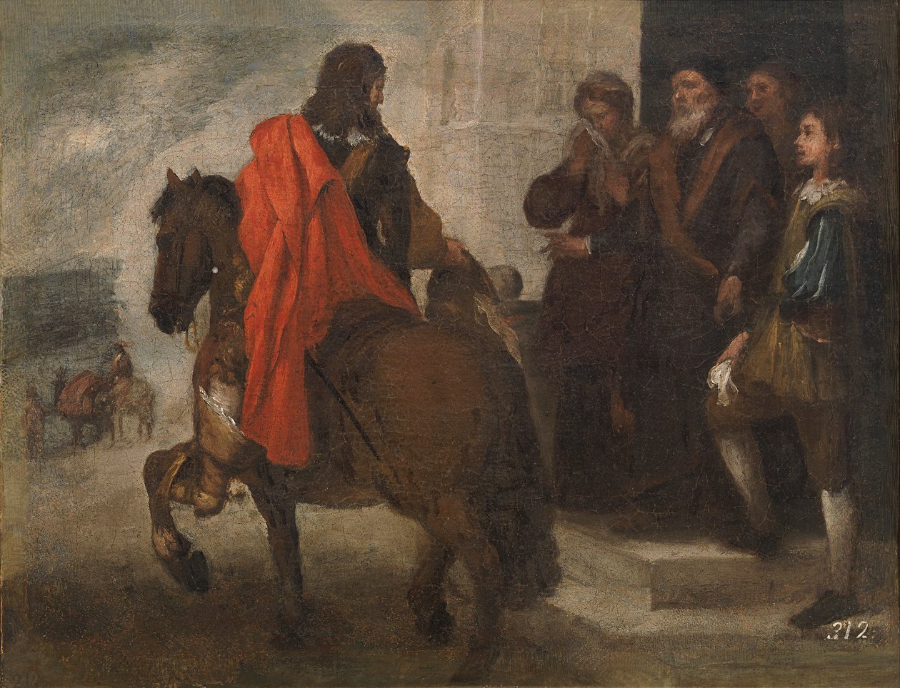 Rozloučení s marnotratným synem od Bartolomé Esteban Murillo