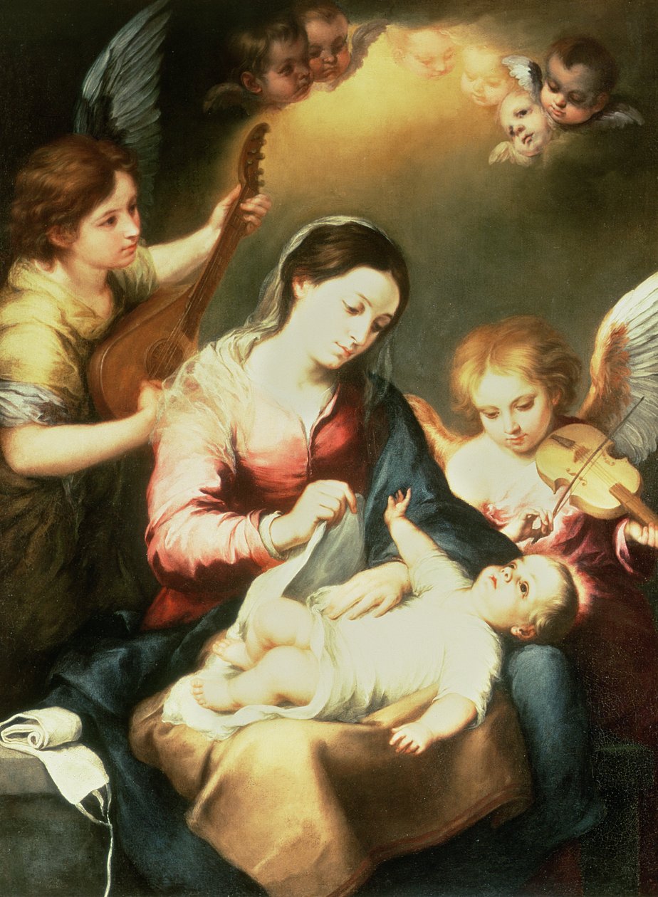 Virgin of the Swaddling Clothes od Bartolomé Esteban Murillo