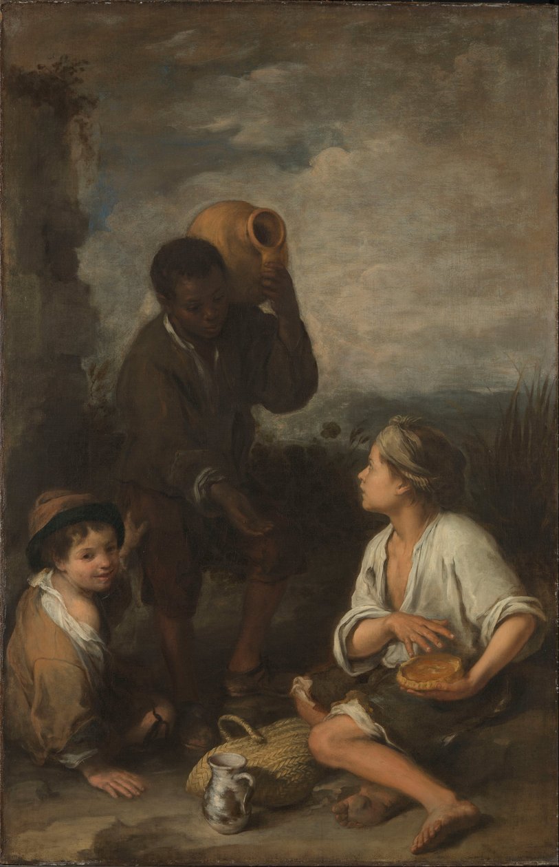 Tři chlapci od Bartolomé Esteban Murillo