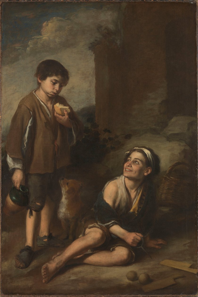 Dva rolníci od Bartolomé Esteban Murillo