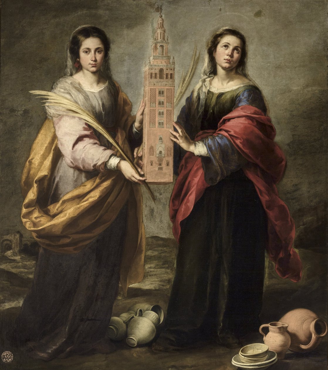 Svatí Justa a Rufina, asi 1666. od Bartolomé Esteban Murillo