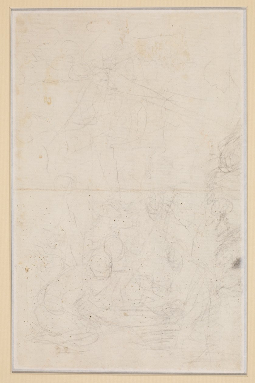 Skica pro Narození Páně od Bartolomé Esteban Murillo