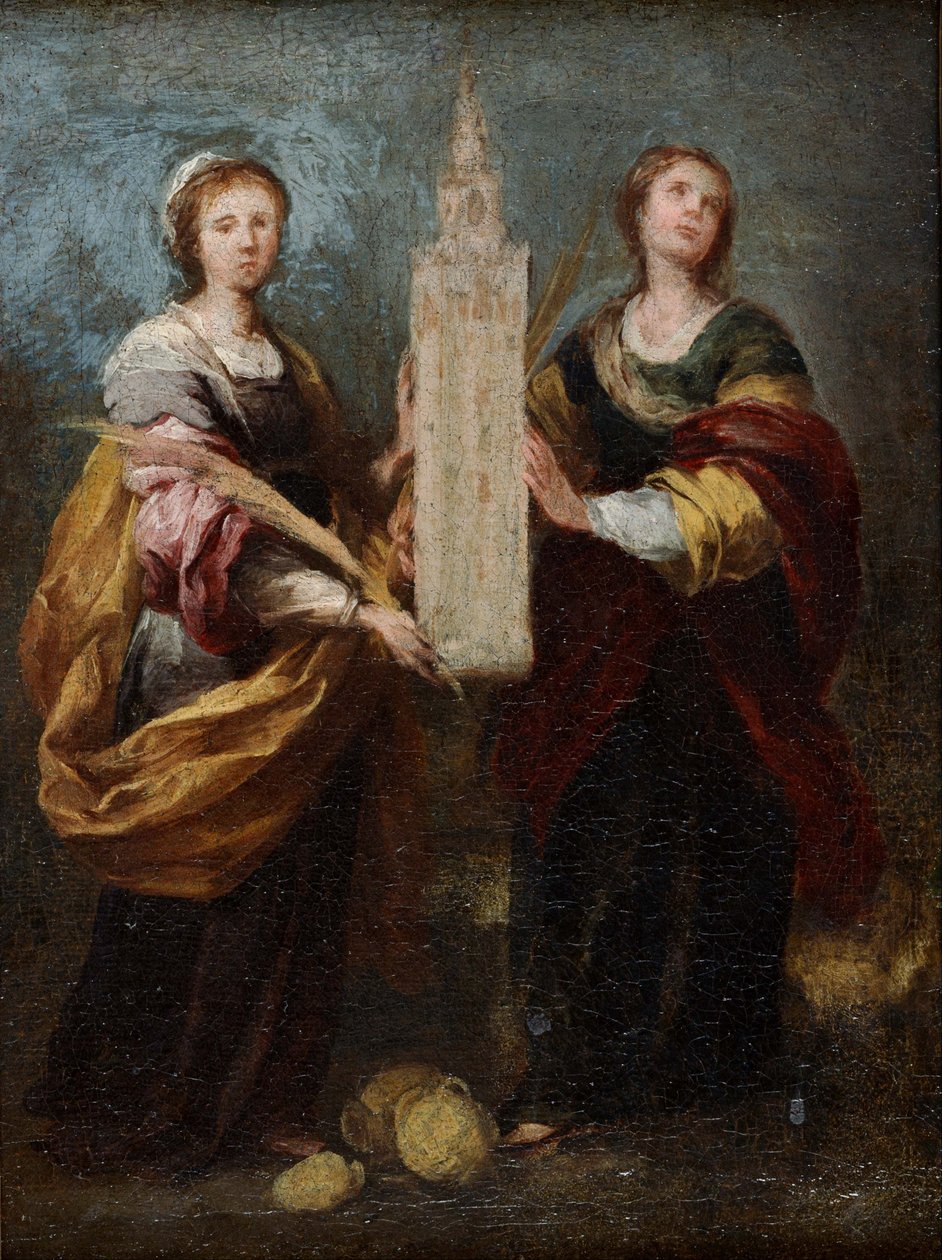 Svatá Justa a Svatá Rufina od Bartolomé Esteban Murillo