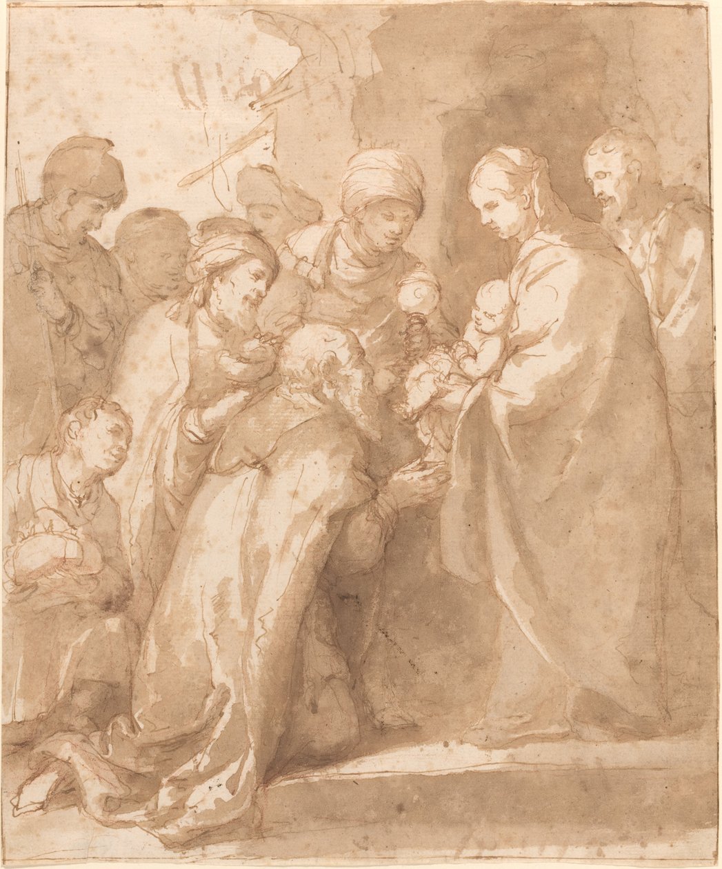 Klanění tří králů od Bartolomé Esteban Murillo
