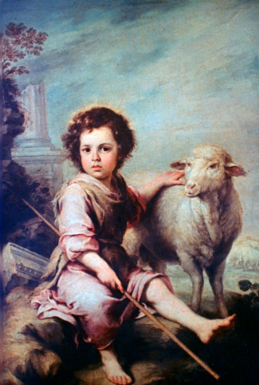 Dobrý pastýř, c1650 od Bartolomé Esteban Murillo