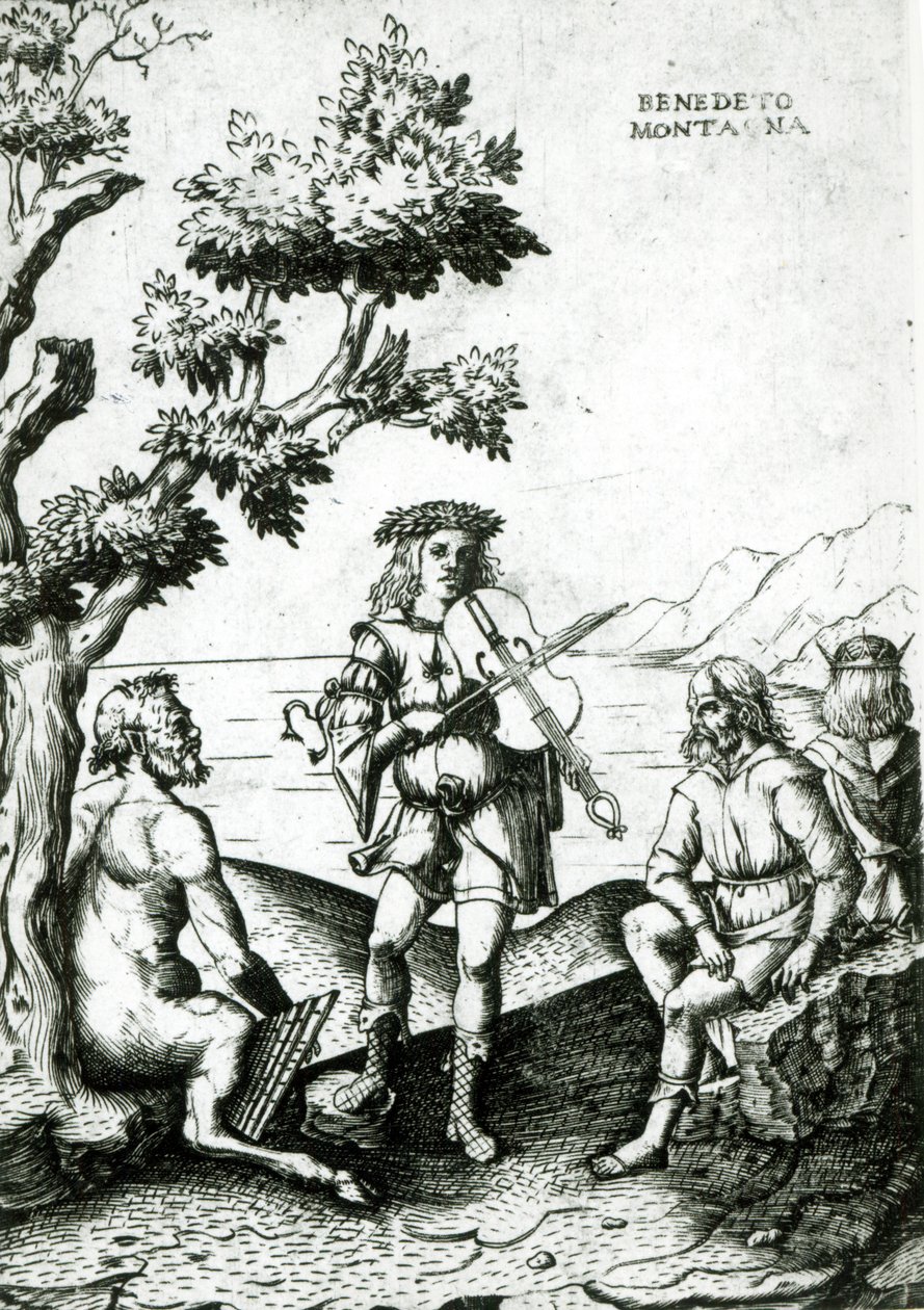Apollo a Pan od Bartolomeo Montagna