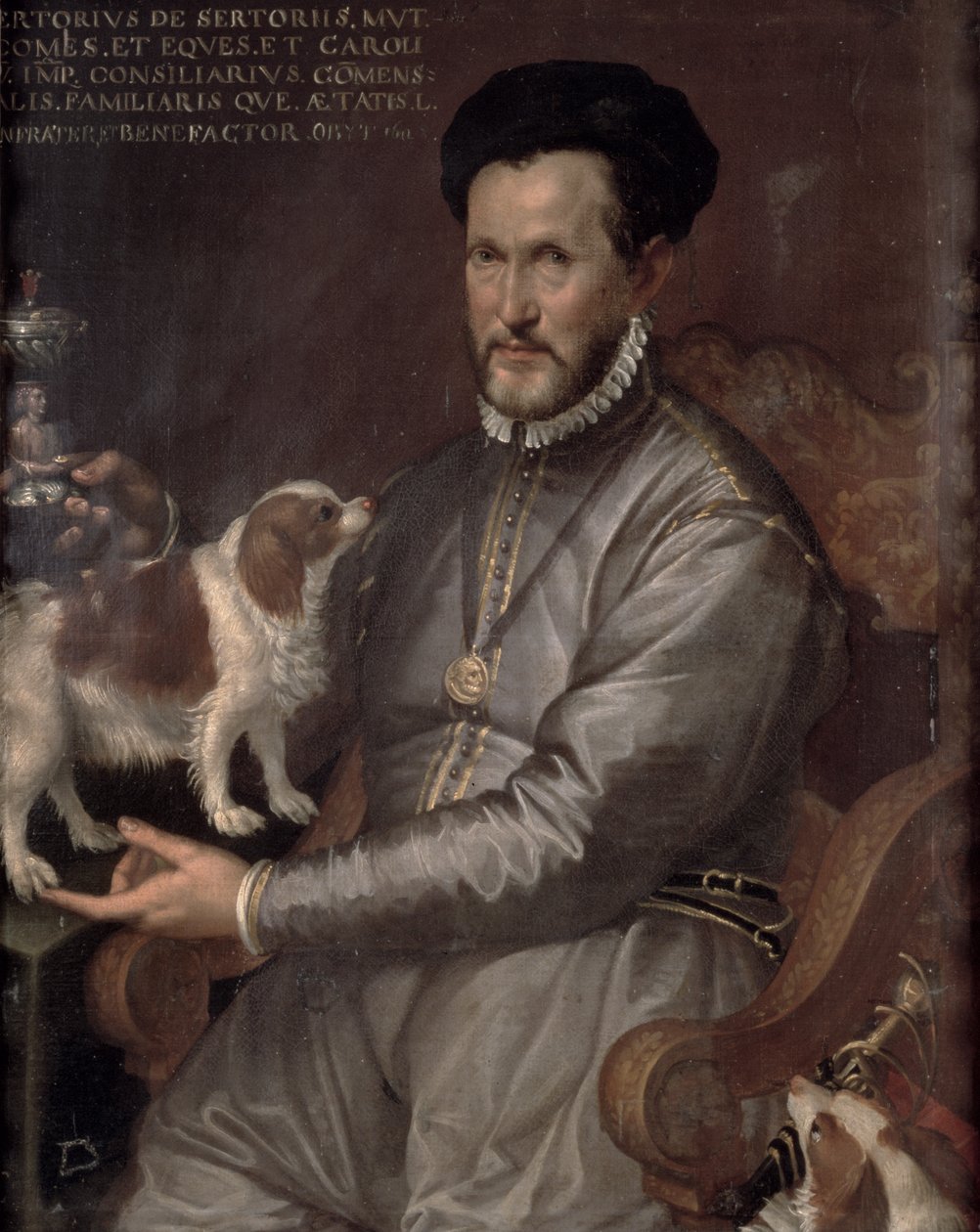 Portrét hraběte Sertoria od Bartolomeo Passarotti