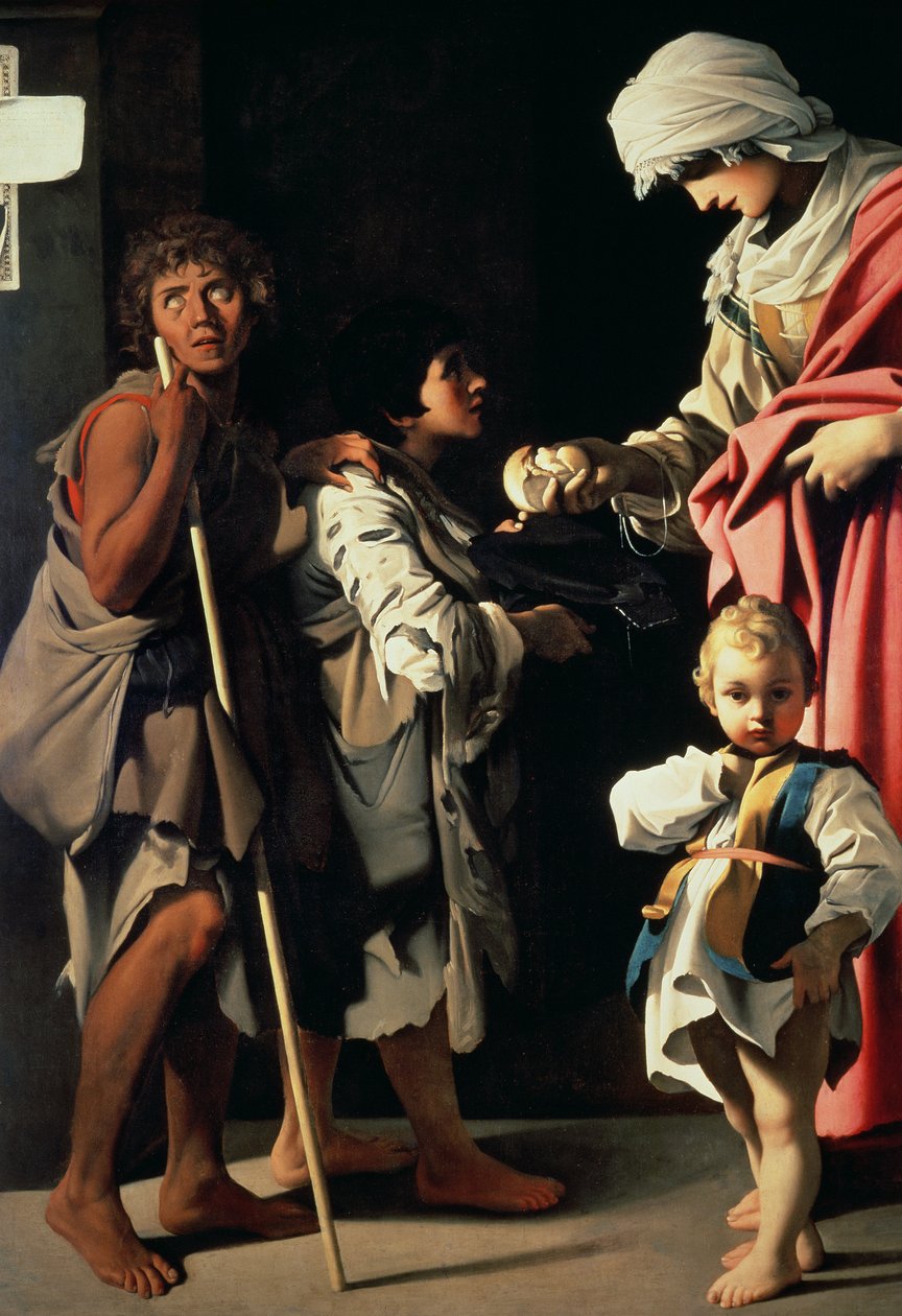 Charita, kolem roku 1611 od Bartolomeo Schedoni