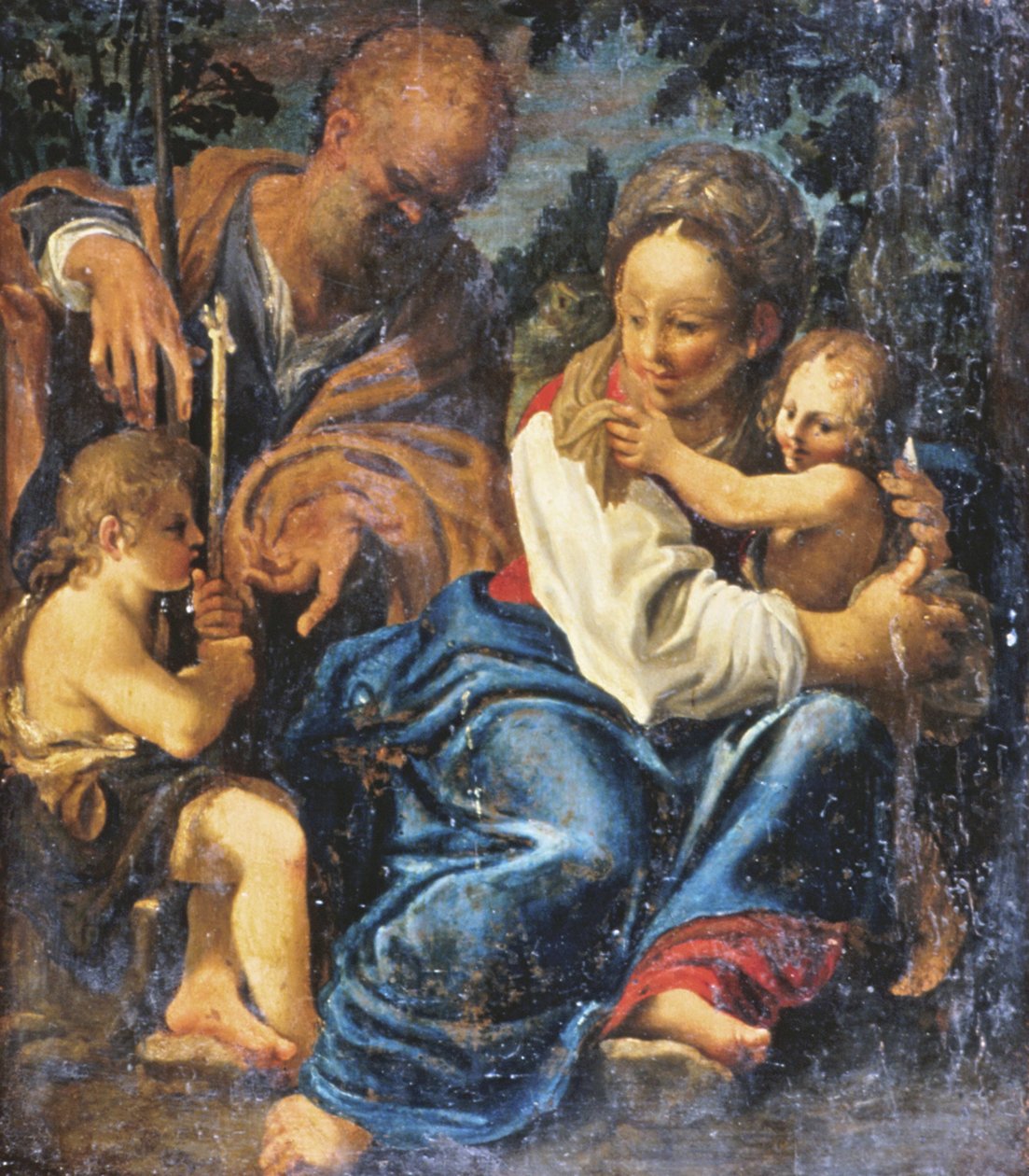 Svatá rodina od Bartolomeo Schedoni