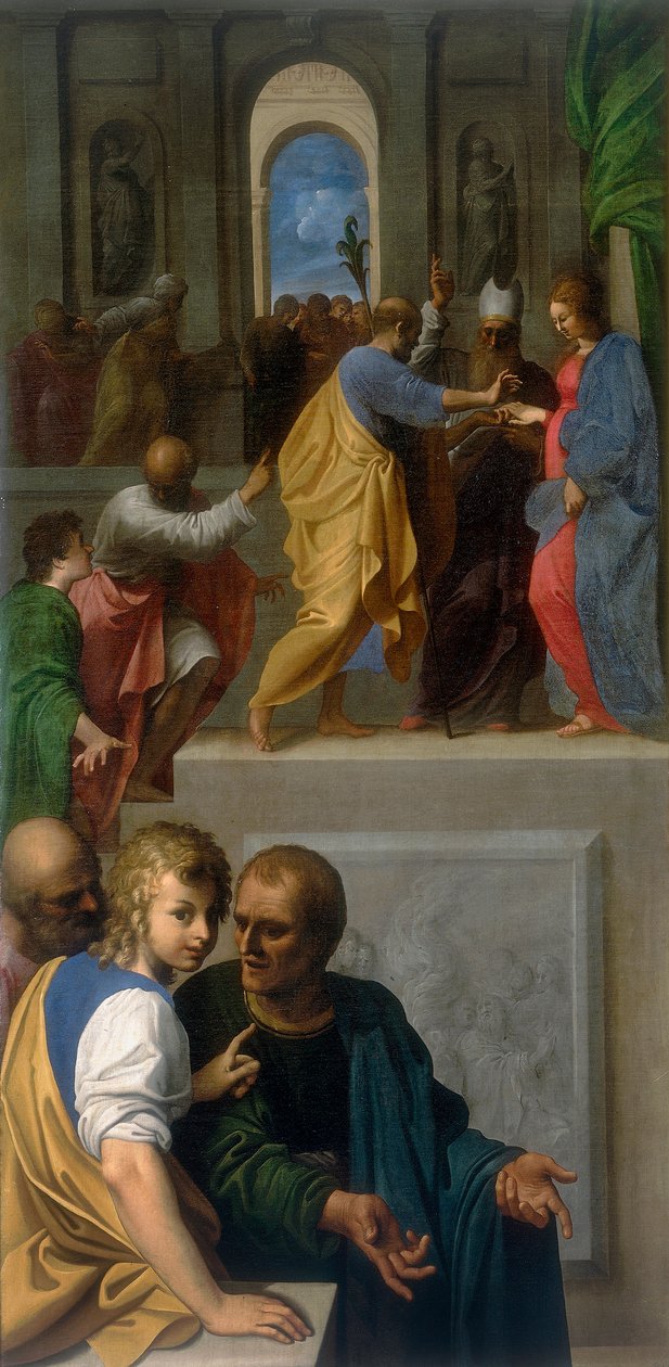Svatba Panny Marie od Bartolomeo Schedoni