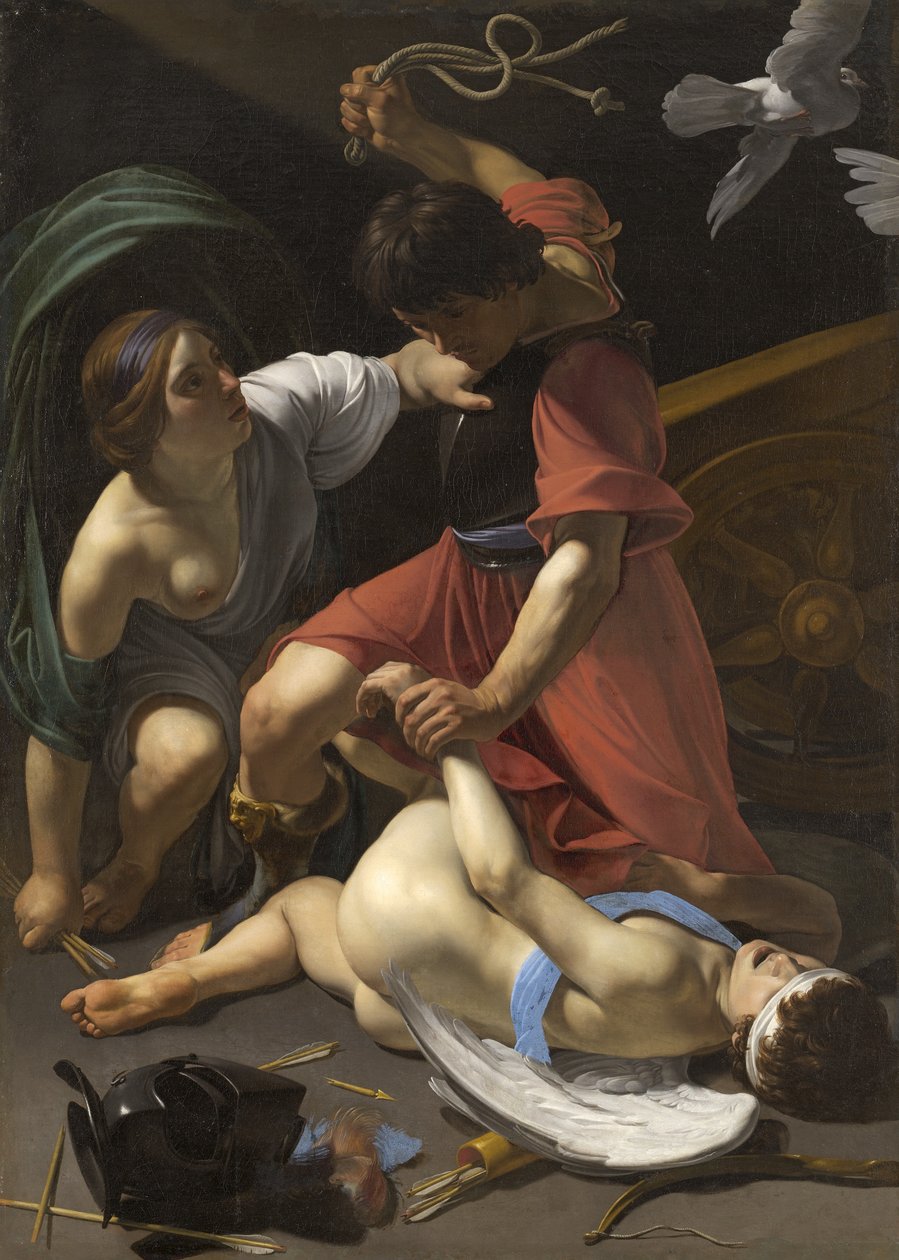 Cupid Chastised, 1613 od Bartolomeo Manfredi