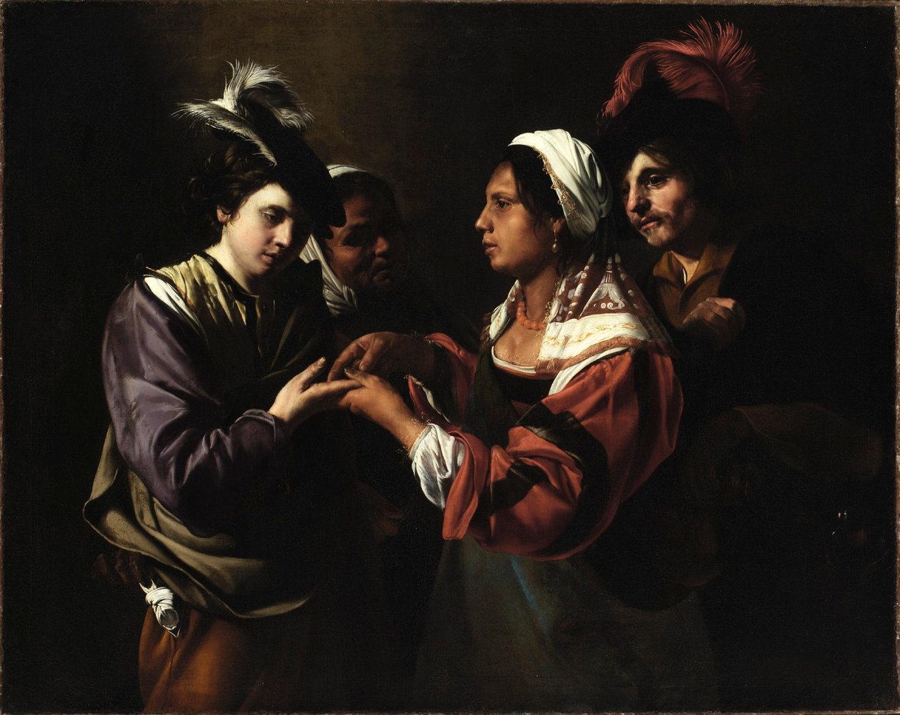 Věštec od Bartolomeo Manfredi