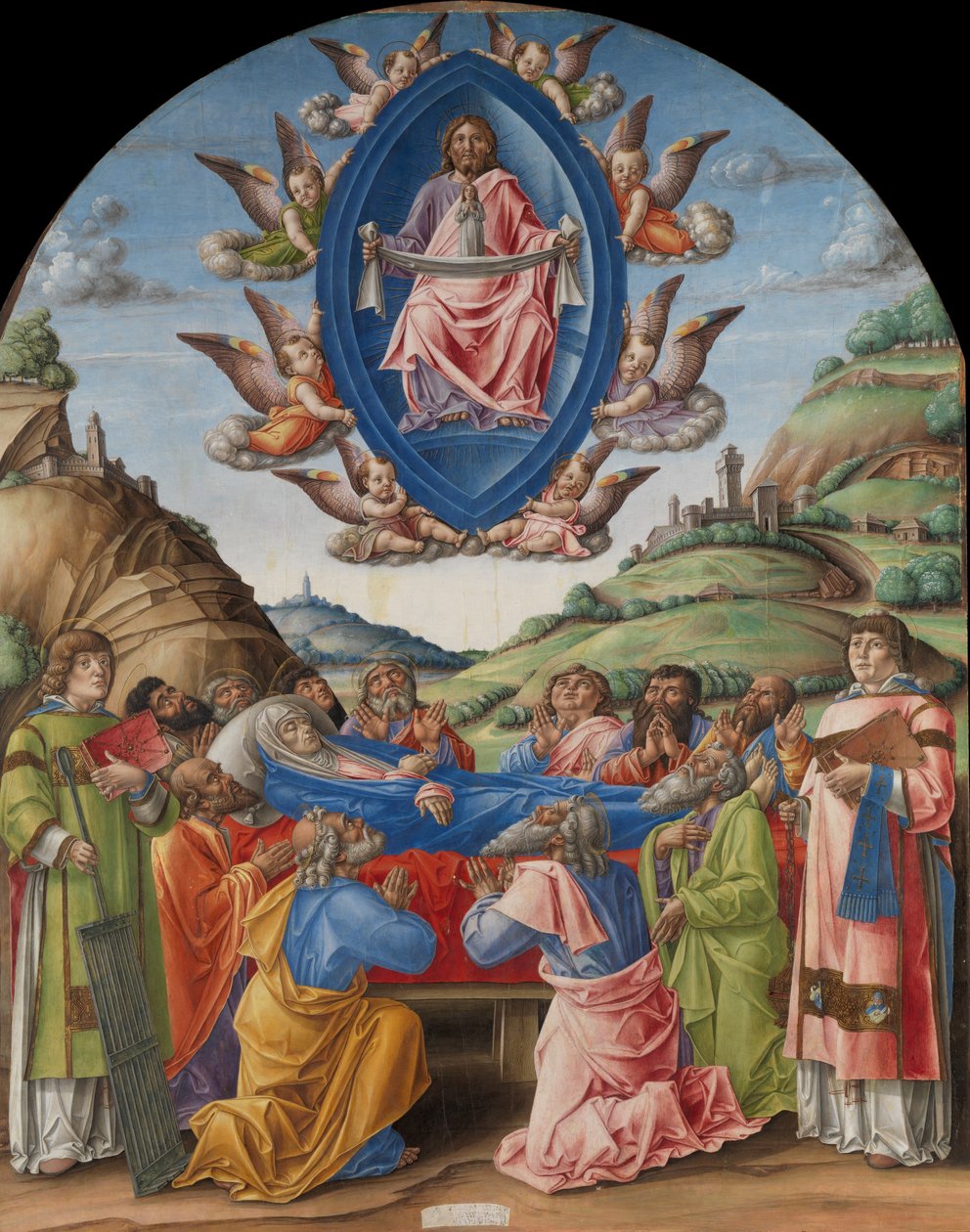 Smrt Panny, 1485. od Bartolomeo Vivarini