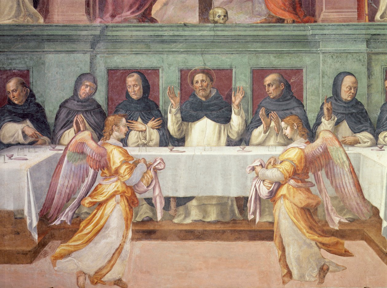 Poslední večeře z refektáře San Marco (detail 43920) od Bartolommeo Sogliani