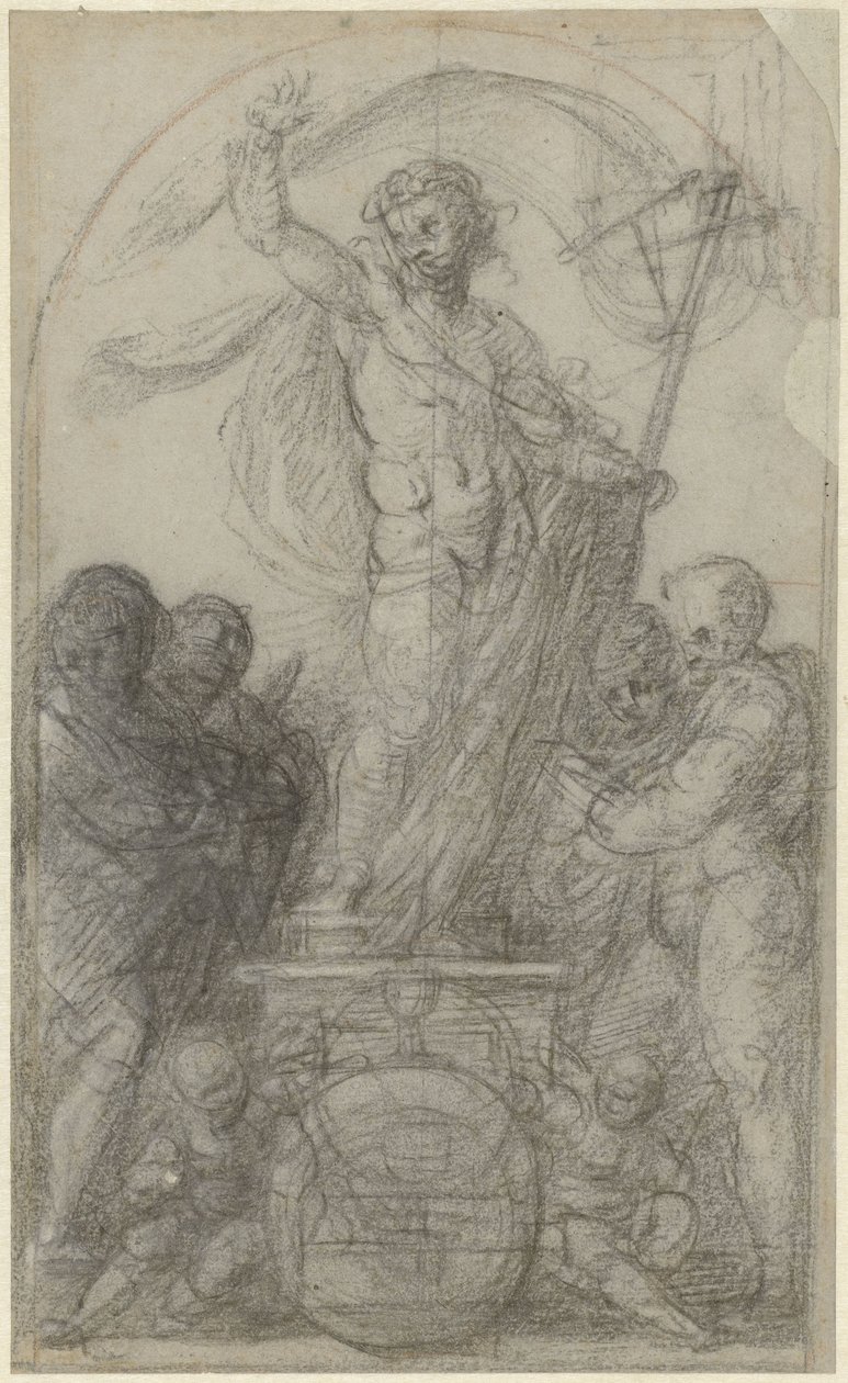 Před Kristem als Salvatore od Bartolommeo (Fra)