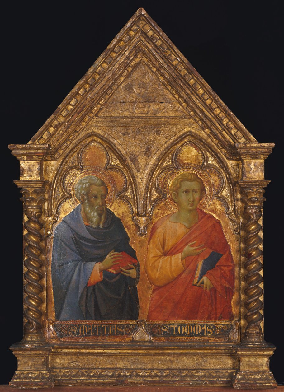 Svatí Matyáš a Tomáš, ca. 1350. od Bartolommeo Bulgarini