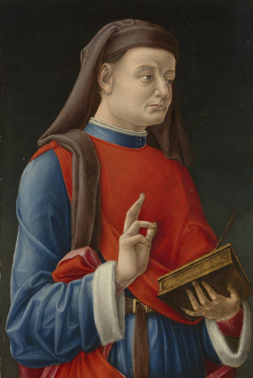 Svatý Kosmas (nebo Damian) od Bartolommeo Vivarini (attributed to)