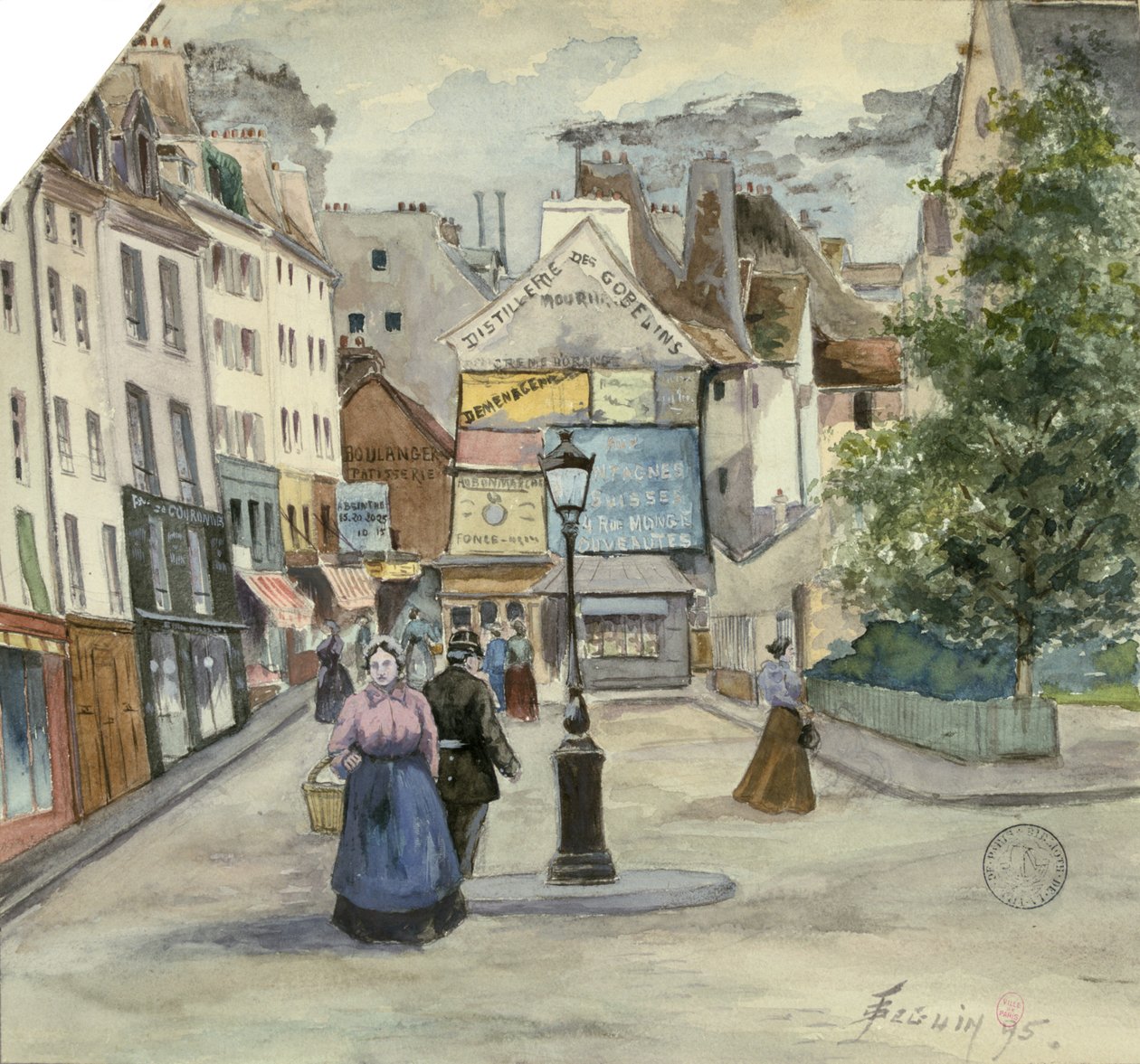 Paříž, 1895 od Beguin