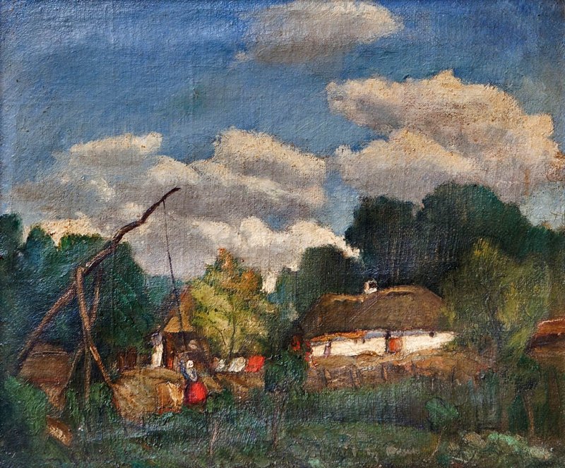 Tanyaudvarn Angličtina: Farmyardn od Bela Ivanyi Grunwald
