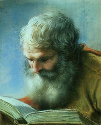 Hlava apoštola od Benedetto Luti