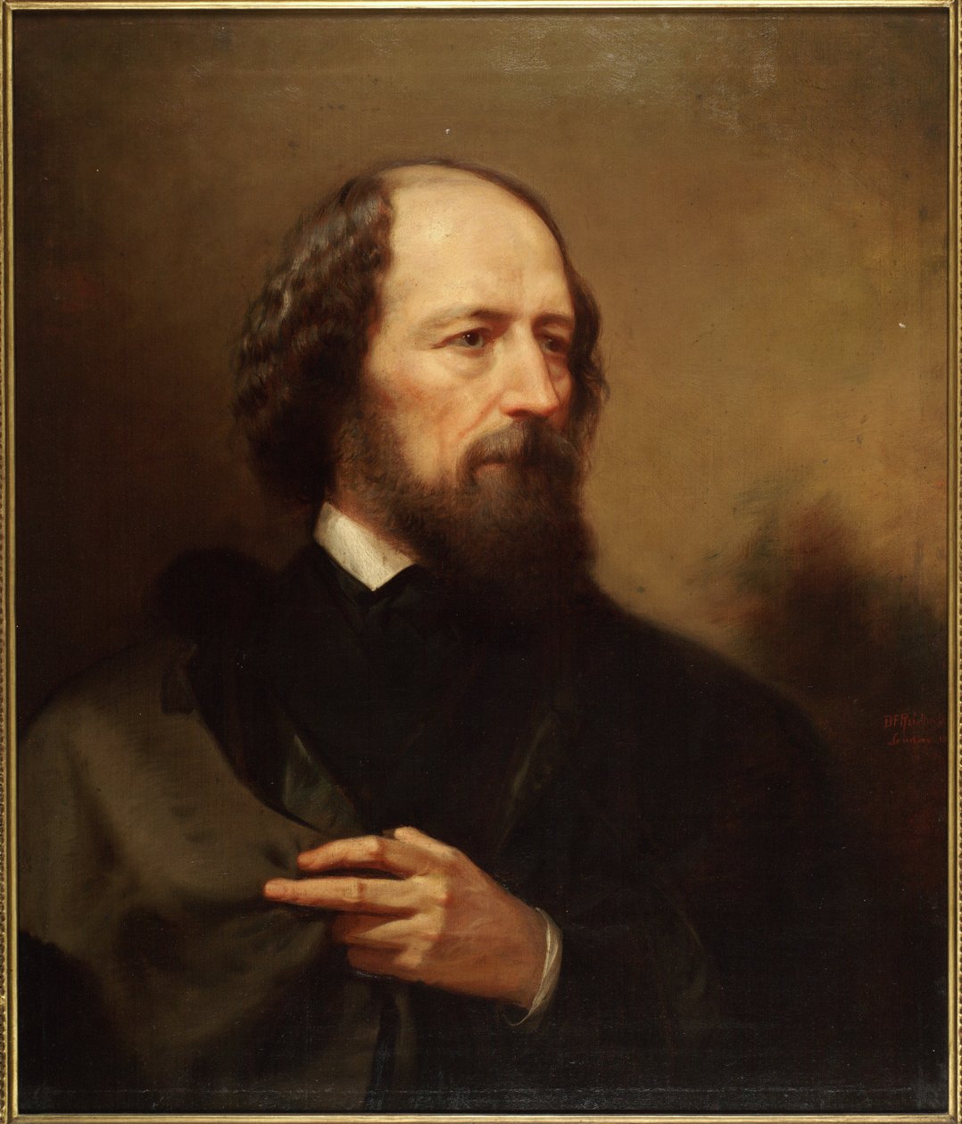 Alfred, lord Tennyson od Benjamin Franklin Reinhart