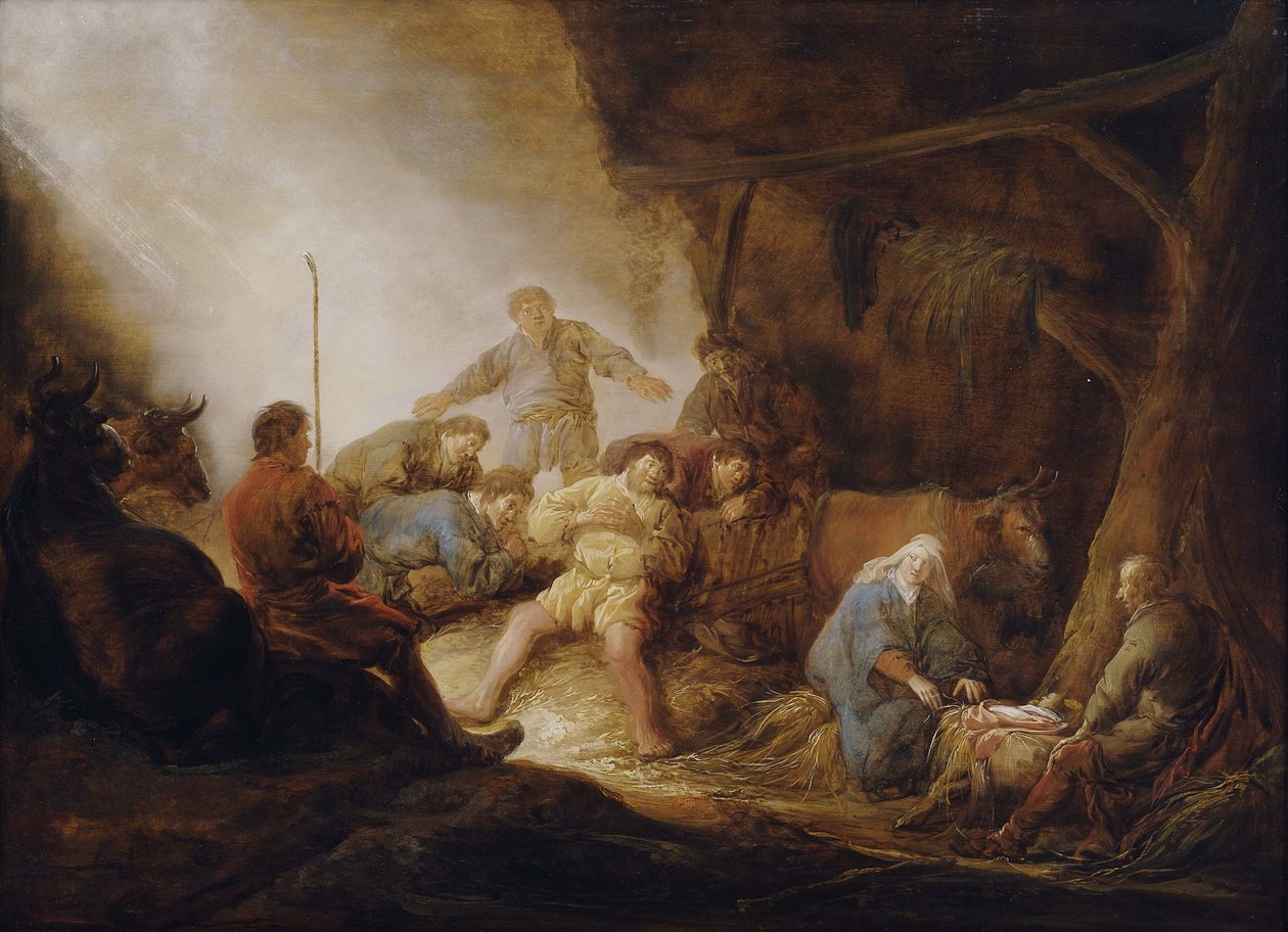 Klanění pastýřů od Benjamin Gerritsz. Cuyp