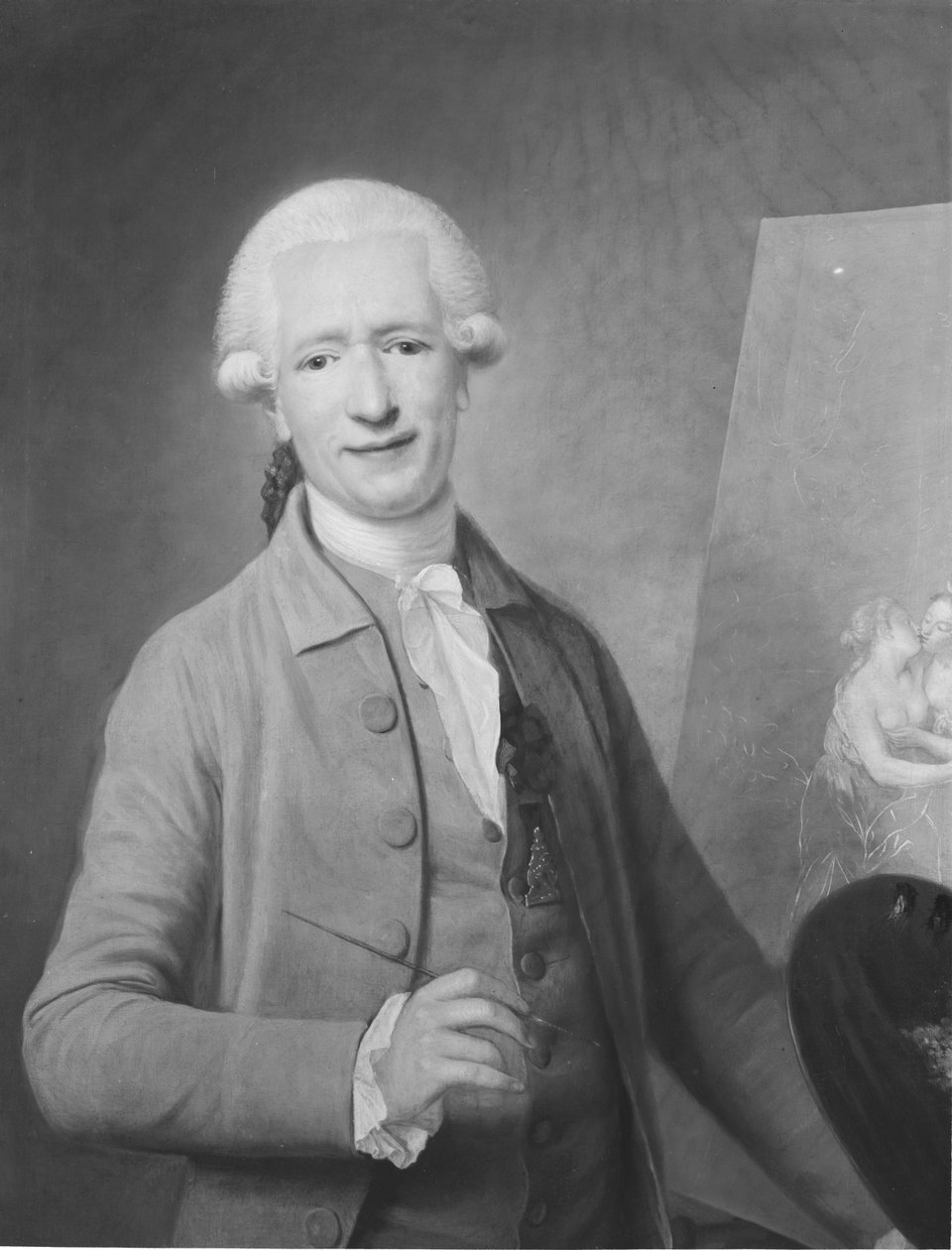 Autoportrét od Benjamin Samuel Bolomey