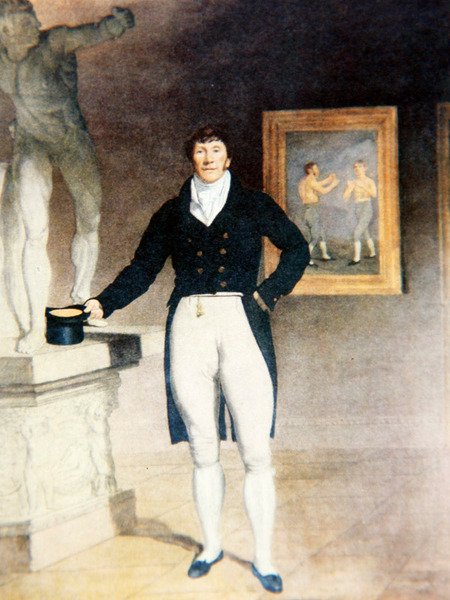 John Jackson (barevné lito) od Benjamin (after) Marshall