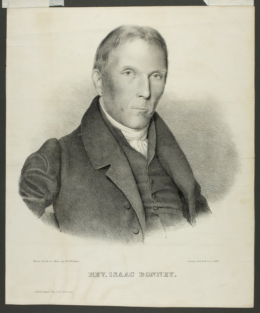 Reverend Isaac Bonney od Benjamin F. Nutting