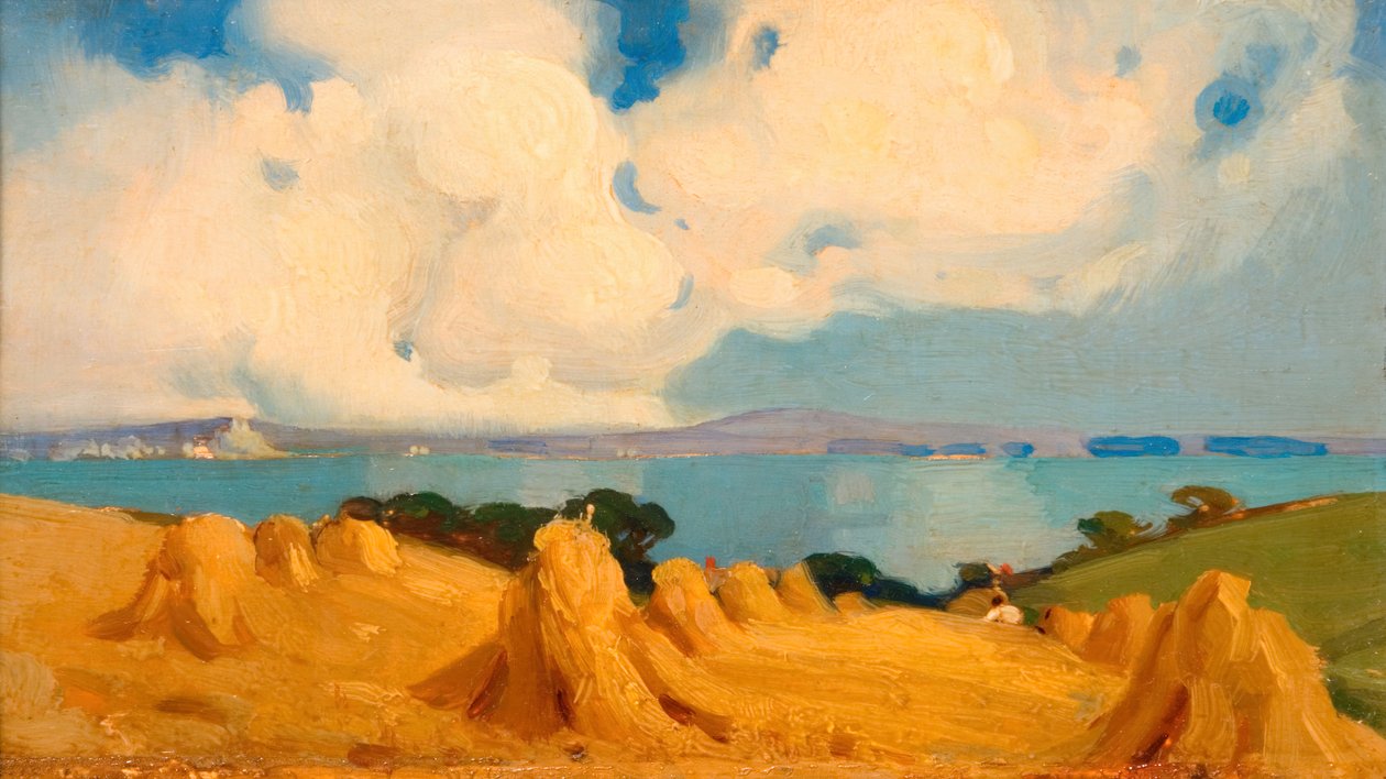 Mounts Bay, Cornwall, 1916-1924. od Benjamin Haughton