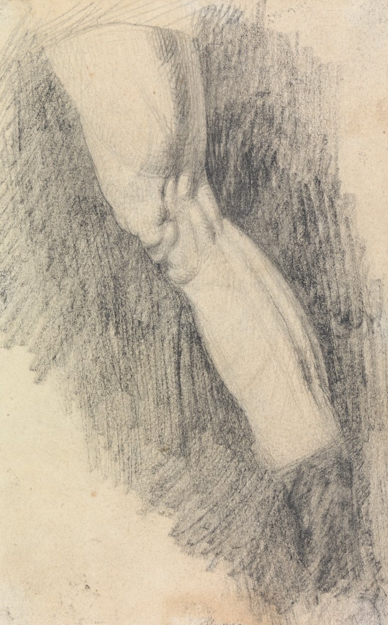 Svalová studie nohy od Benjamin Robert Haydon