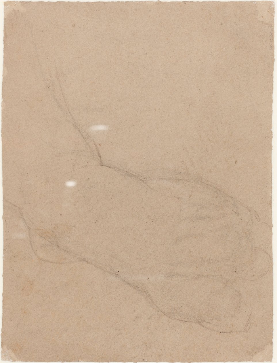 Studium nohy [verso] od Benjamin Robert Haydon