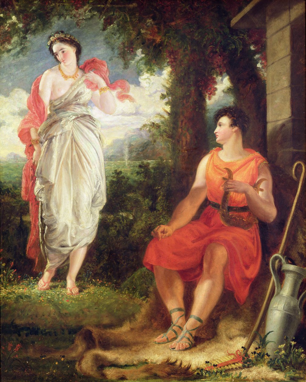 Venuše a Anchises od Benjamin Robert Haydon