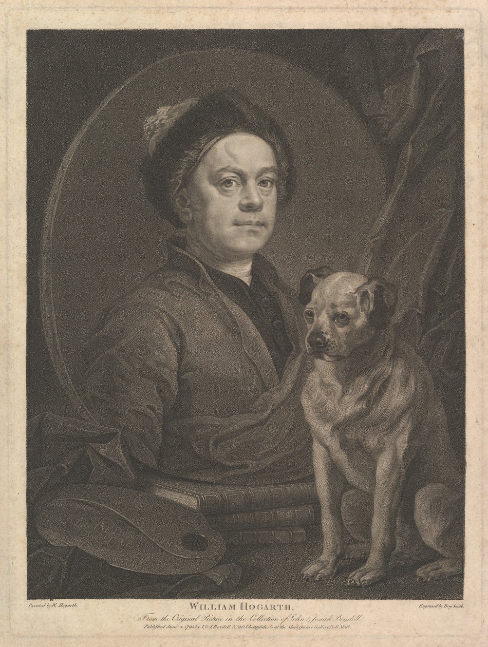 William Hogarth, 7. června 1795. od Benjamin Smith