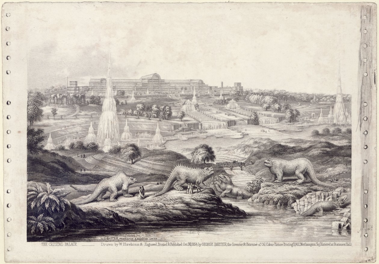 Křišťálový palác od Benjamin Waterhouse Hawkins