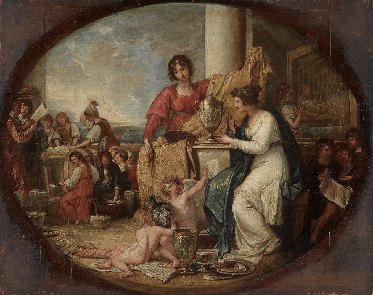 Skica od Benjamin West