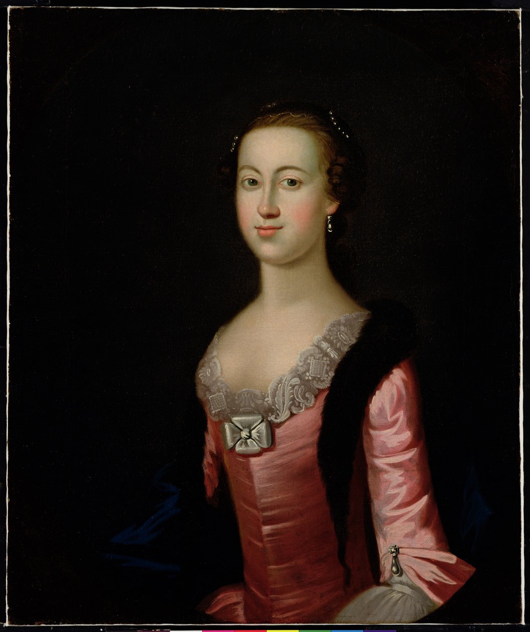 Ann Inglis, kolem roku 1757 (olej na plátně) od Benjamin West