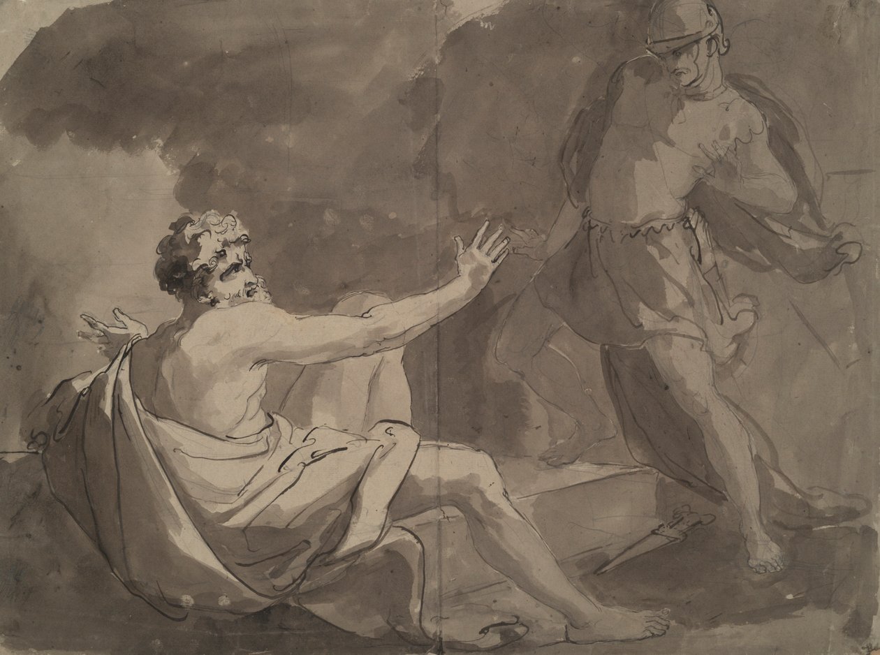 Klasická scéna od Benjamin West