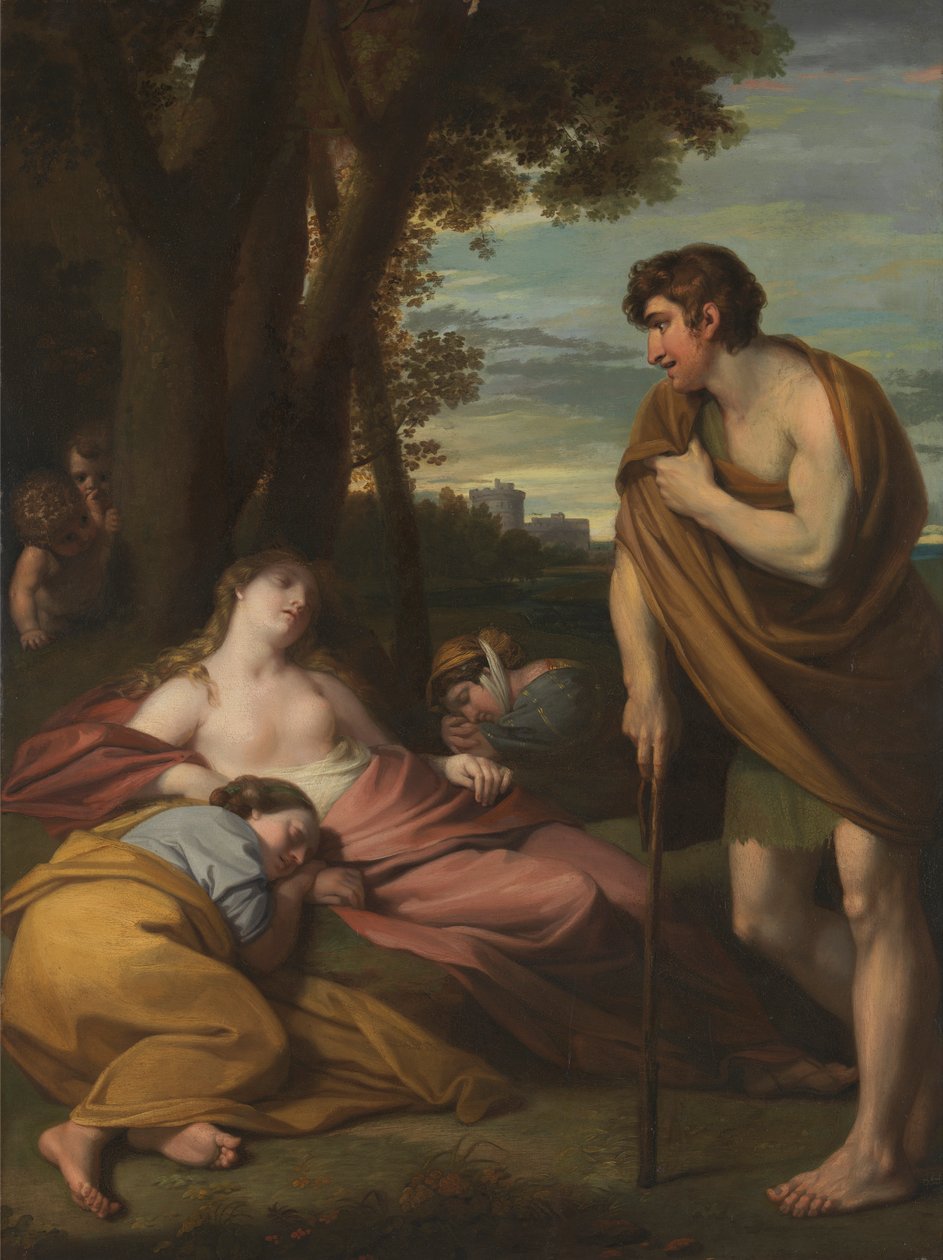 Cymon a Ifigenie od Benjamin West