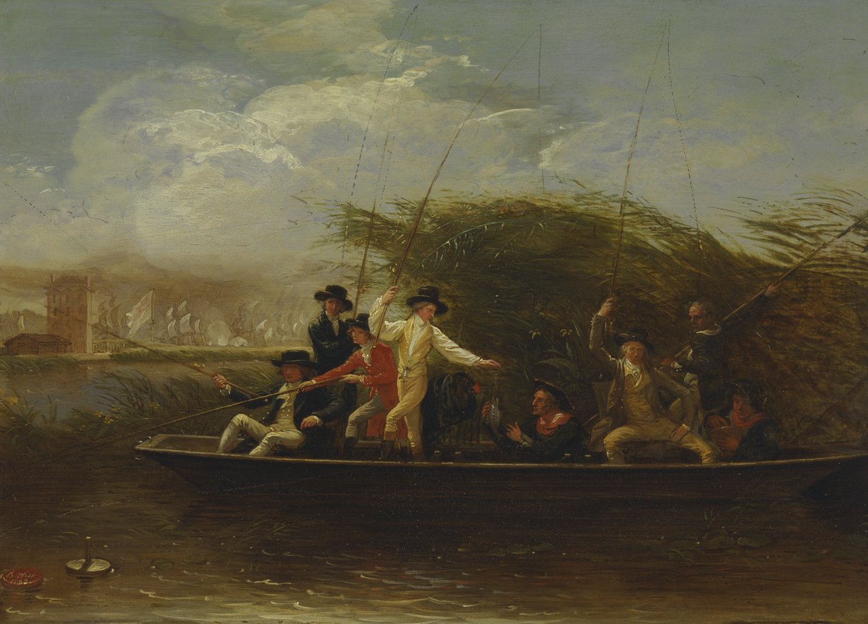 Pánové Rybaření od Benjamin West