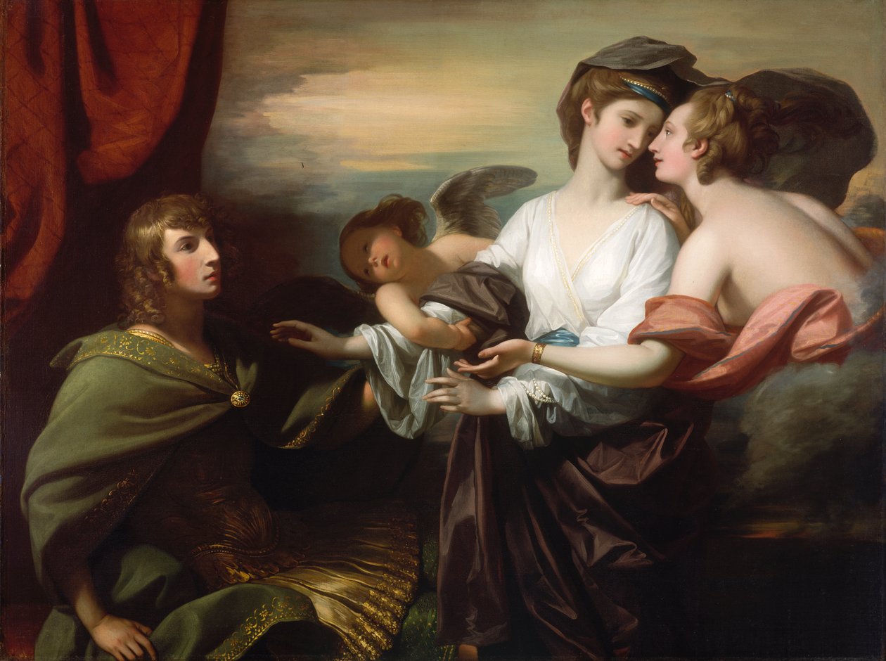 Helen přivedena do Paříže, 1776. od Benjamin West