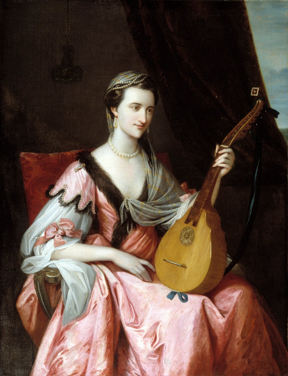 Mary Hopkinsonová od Benjamin West