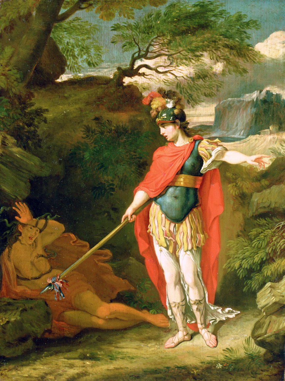 Perseus a Medúza od Benjamin West