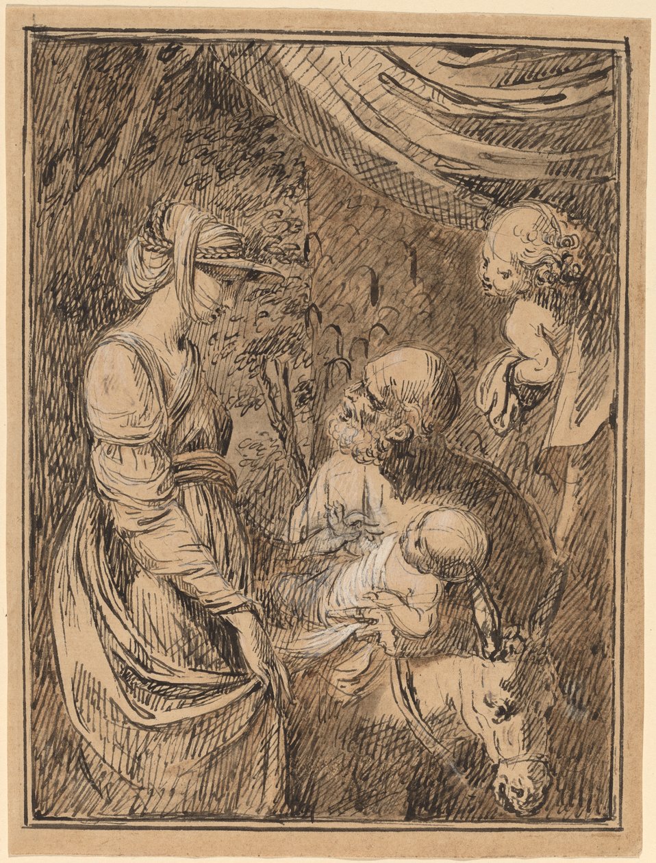 Útěk do Egypta od Benjamin West
