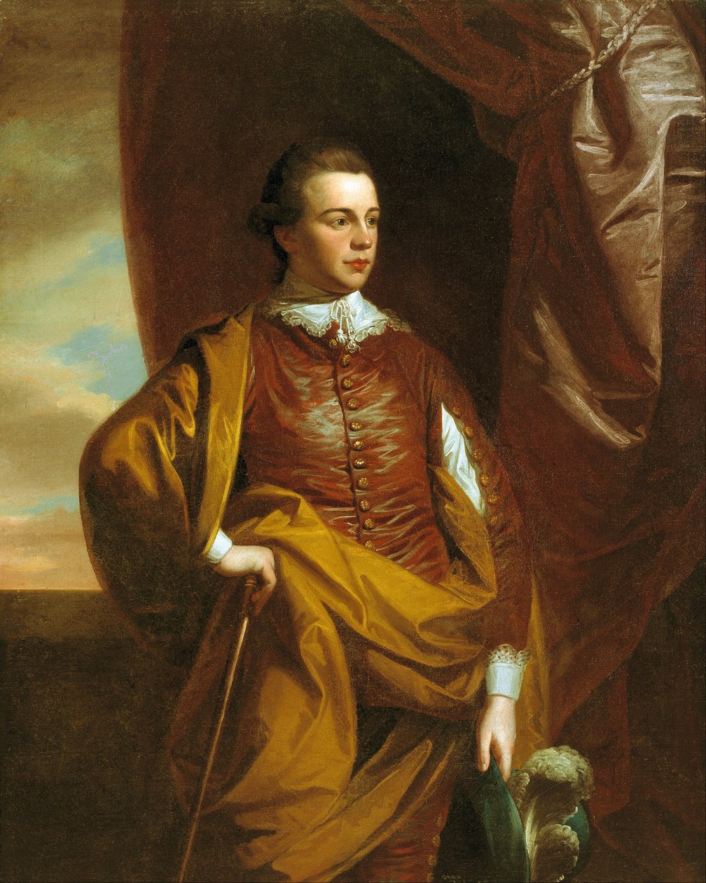 Thomas Middleton z The Oaks od Benjamin West